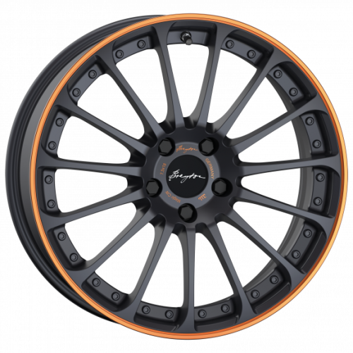 Breyton Magic CW | Matt Grey Orange Anodized Lip Breyton Magic CW | Matt Grey Orange Anodized Lip