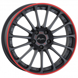 Breyton Magic CW | Matt Grey Red Anodized Lip