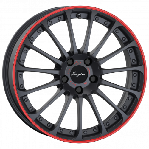 Breyton Magic CW | Matt Grey Red Anodized Lip Breyton Magic CW | Matt Grey Red Anodized Lip
